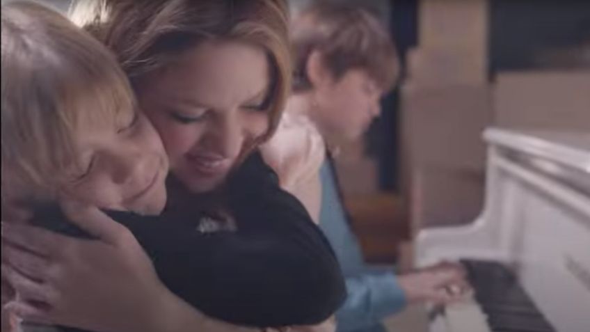 Shakira lanza el video oficial de "Acróstico" en donde sus hijos Sasha y Milán participan