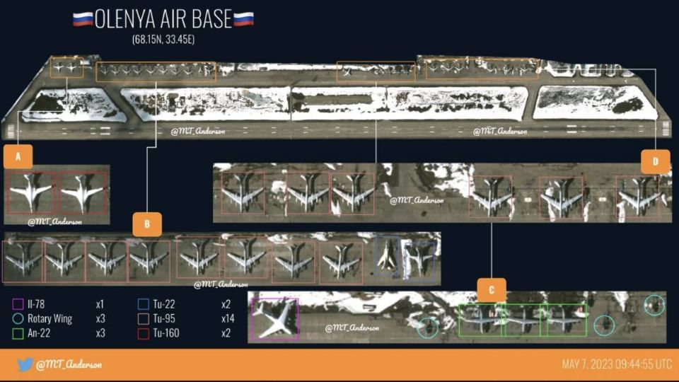 Los 16 aviones con capacidad nuclear que Putin tiene preparados.