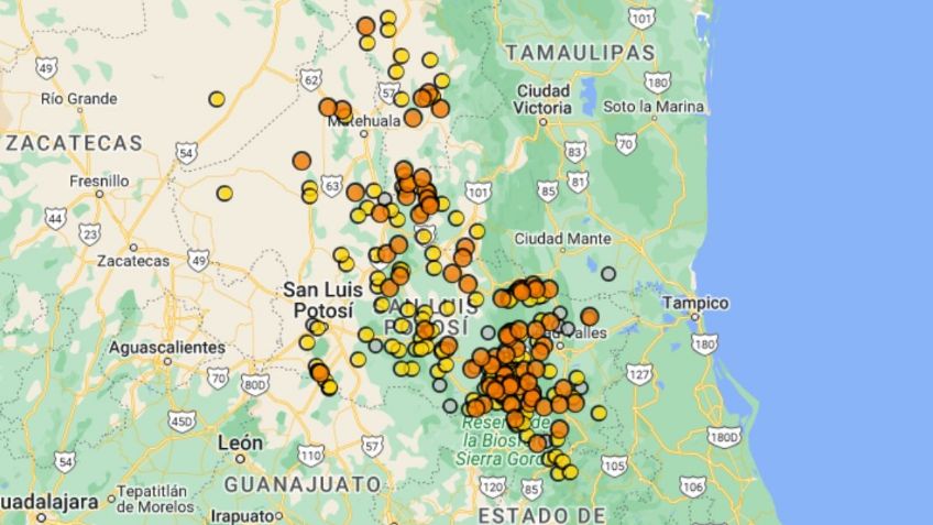 Se registra sismo de 5.2 en San Luis Potosí, el más poderoso en su historia