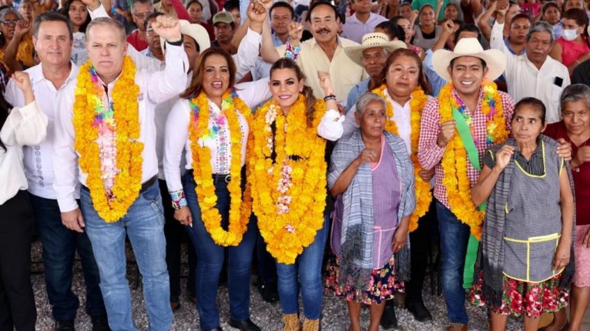 Evelyn Salgado pone en marcha planta tratadora de agua y sistemas de drenaje en Huitziltepec