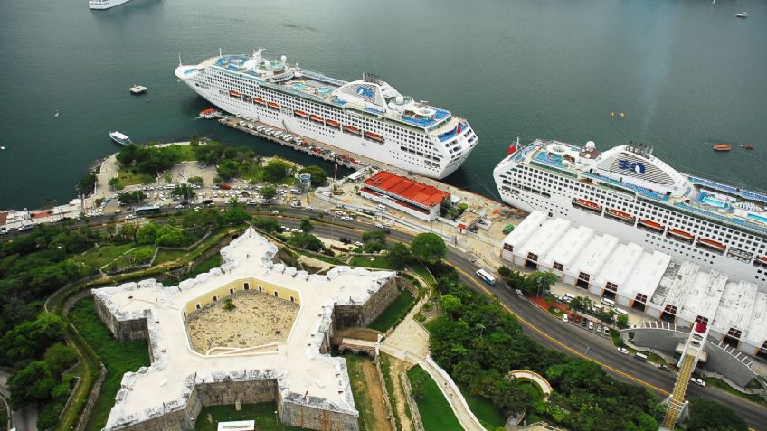 Sectur: arriban a México, 2.9 millones de cruceristas en el primer trimestre del 2023