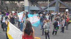 "¡No más transfobia!": cierran la estación Glorieta de Insurgentes del Metrobús por disturbios