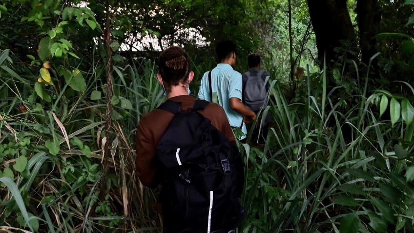 Migrantes burlan inspección en la frontera sur con "cruces hormiga"