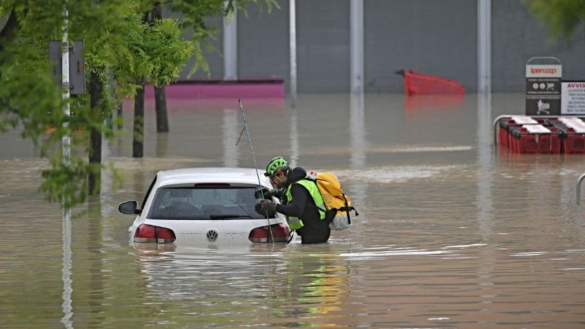 Alerta roja en Imola: las imágenes de las graves inundaciones, ¿qué pasará con el GP de Italia?