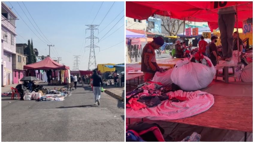 VIDEO: el tianguis secreto de la CDMX donde puedes comprar ropa de paca de 10 pesos