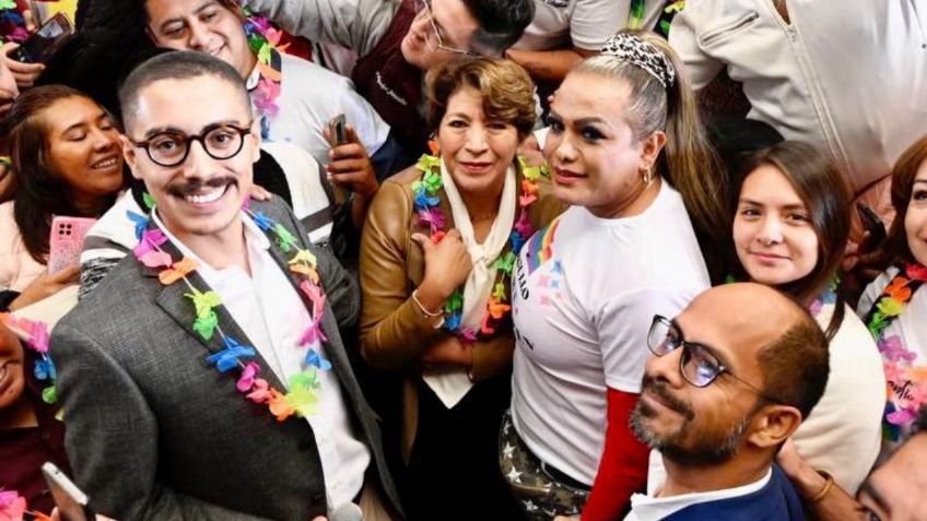 "¡Y la queso!": Delfina Gómez asegura apoyo a la comunidad LGBTTTIQ+