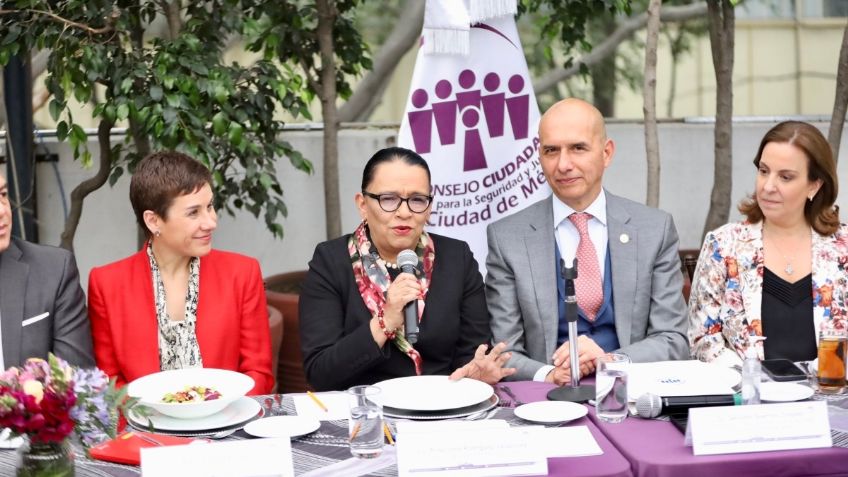 Rosa Icela Rodríguez felicita al Consejo Ciudadano de la CDMX por su apoyo a la ciudanía