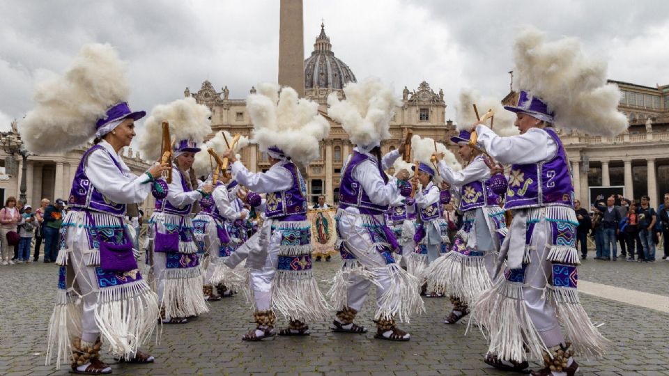 El grupo de danza llegó desde Monterrey, Nuevo León