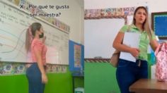 FOTOS: maestra guapa presume en TikTok los mensajes que los papás de sus alumnos le envían y se vuelve viral