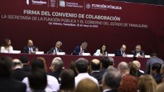 Gobierno de Tamaulipas y SFP suscriben convenio para fortalecer la rendición de cuentas y control interno