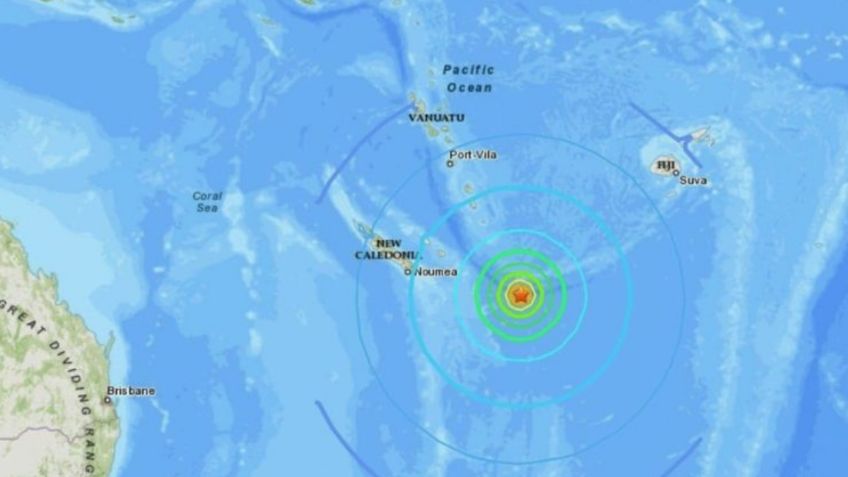 Megasismo en el Pacífico Sur genera alerta de tsunami