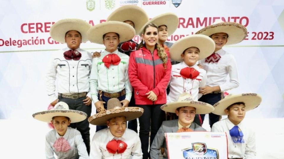 La mandataria estatal refrendó su apoyo al deporte en Guerrero