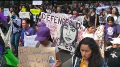 "¡Defender mi vida no es un delito!": realizan marcha en Reforma para exigir que Roxana Ruiz no sea encarcelada