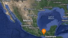 Se registra nuevo sismo con epicentro en Chiapas