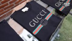 Te hará pensar: comparan una playera Gucci de 12,000 pesos con sus clones de Tepito