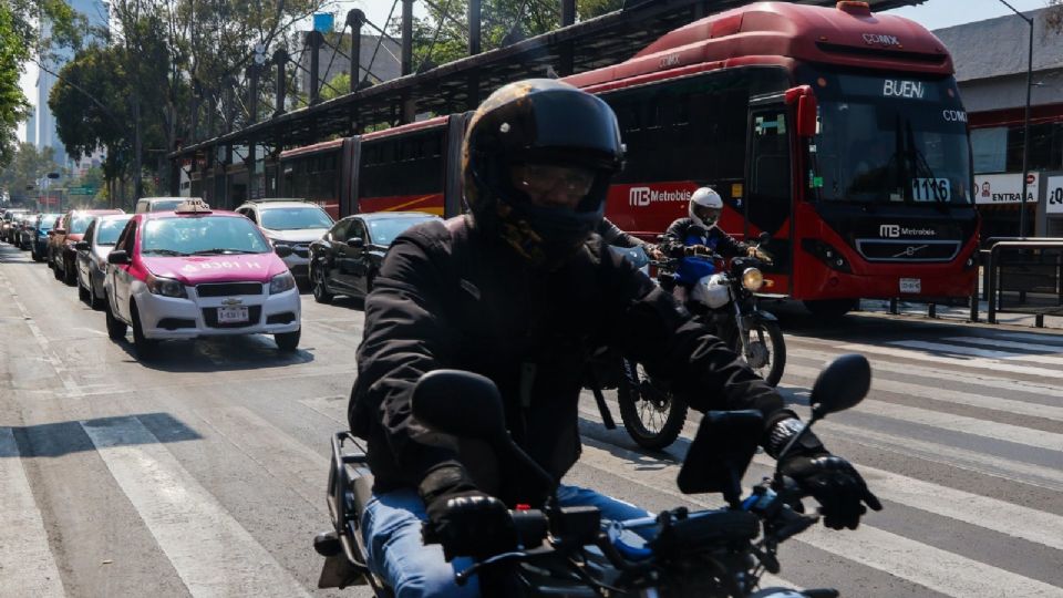 Conoce las condiciones del tráfico en la Ciudad de México.