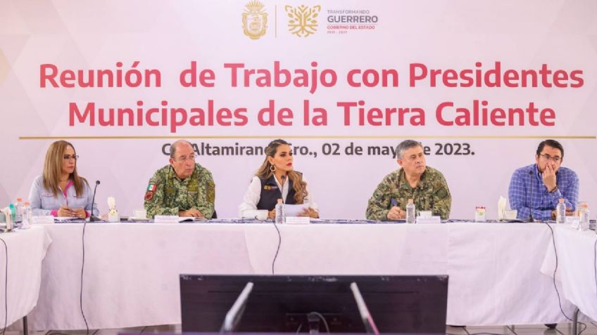 Evelyn Salgado encabeza segunda reunión con ediles de Tierra Caliente y parte de la zona norte de Guerrero