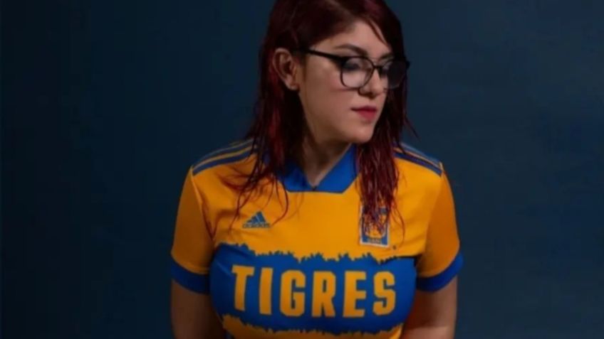 FOTOS: la aficionada más bella de los Tigres Abby Gómez encanta a la barra de El Volcán