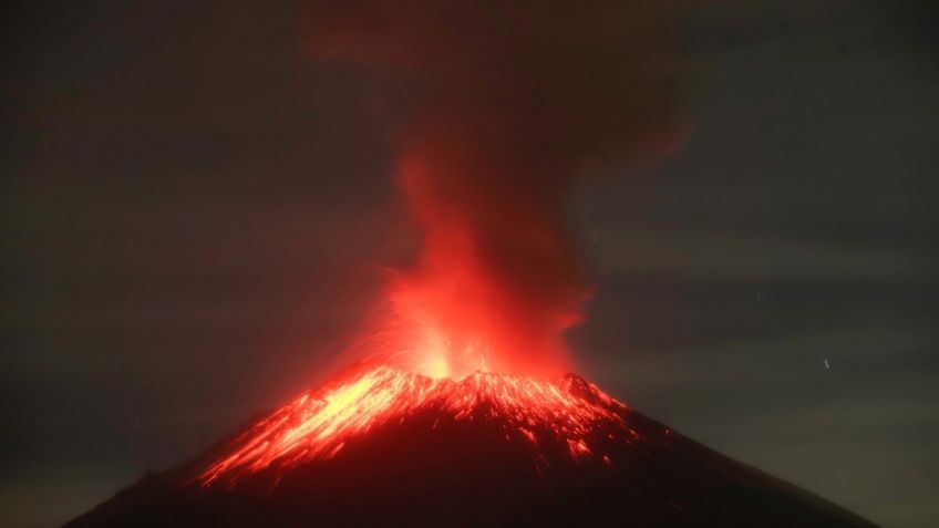 Alerta en el Popocatépetl: el gobernador de Puebla descarta evacuar a la población