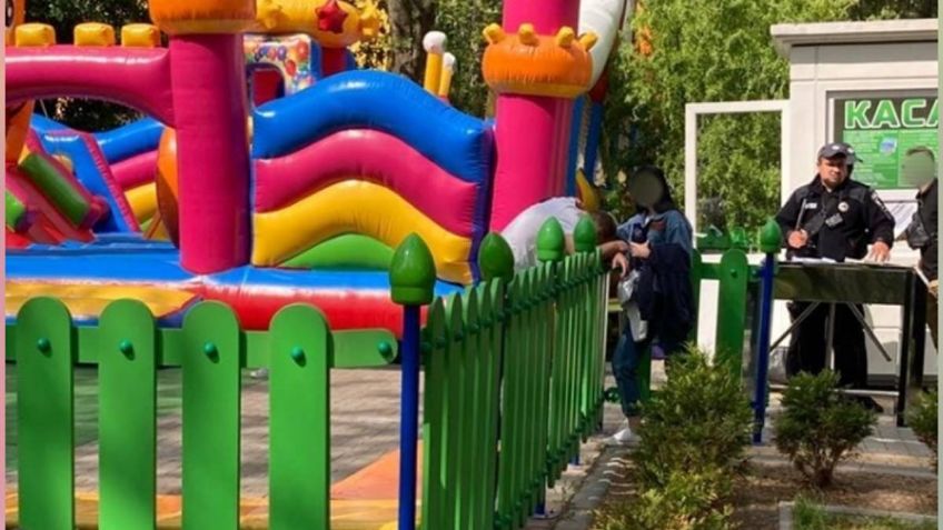 Una niña se ahorca accidentalmente en un parque de diversiones: el personal miraba su celular