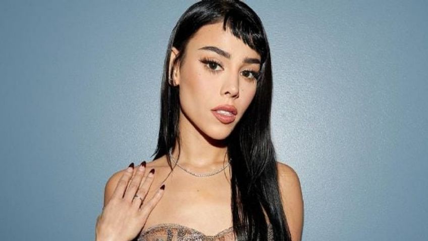 Danna Paola presume las uñas stiletto con efecto ombré ideales para las mujeres rebeldes