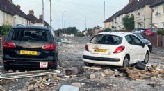 VIDEO | Estalla la violencia en Gales tras un accidente automovilístico