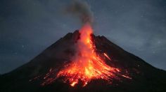 Despierta el volcán Merapi con una violenta erupción