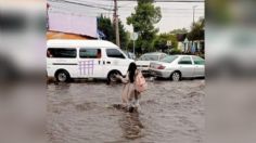 FOTOS | Cuautitlán Izcalli bajo el agua: se registran calles inundadas y coladeras tapadas tras fuerte tormenta