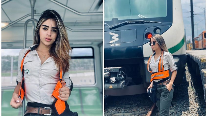 Bella conductora del Metro se vuelve viral en TikTok al mostrar cómo es su trabajo