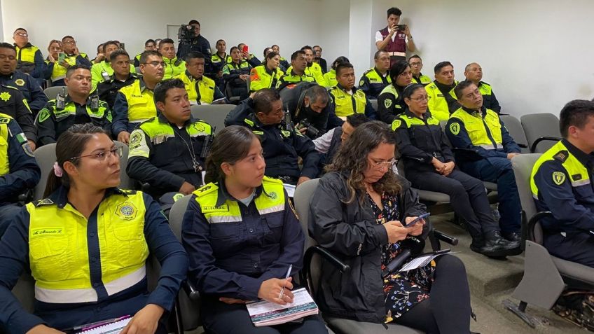 SSC, Semovi y AMIS capacitan a oficiales de tránsito en atención a choques “lamineros”