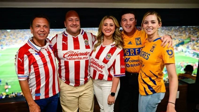 Tigres vs Chivas: Samuel García y Enrique Alfaro comparten palco para ver la final de la Liga MX 2023