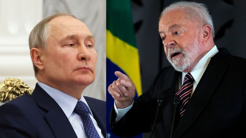 Directo al corazón de Putin: Lula da Silva rechaza la invitación para ir a Rusia