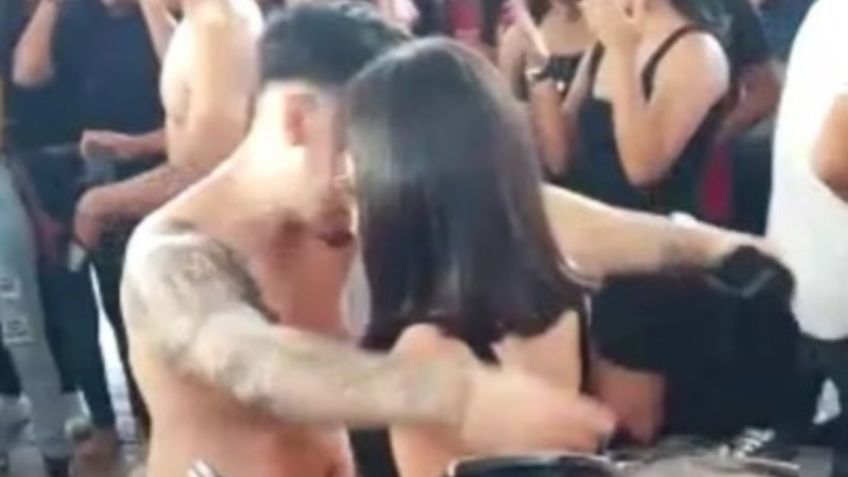 Show de stripers en secundaria causa enojo e indignación en Michoacán: así festejaron el Día del Estudiante