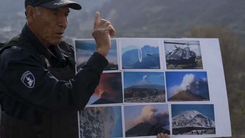 De campesino a fiel protector del Popocatépetl: Nefi de Aquino es la persona más cercana a Don Goyo