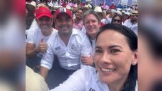 Alejandra Del Moral es acompañada por hermanos del Mazo y Mariano González en cierre de campaña