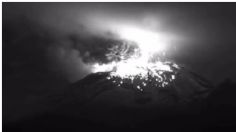 El Volcán Popocatépetl registra intensa explosión, se mantiene el Semáforo Amarillo Fase 3