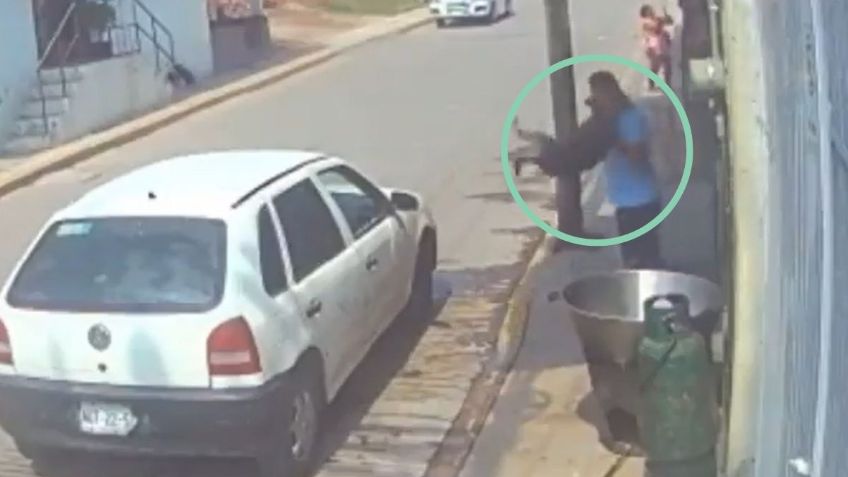 FUERTE VIDEO: sin piedad, un hombre desalmado arroja a un perrito a un cazo con aceite hirviendo