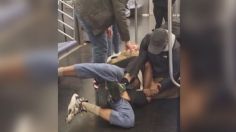 VIDEO | "Por molestar a los pasajeros", hombre muere estrangulado en el metro de Nueva York