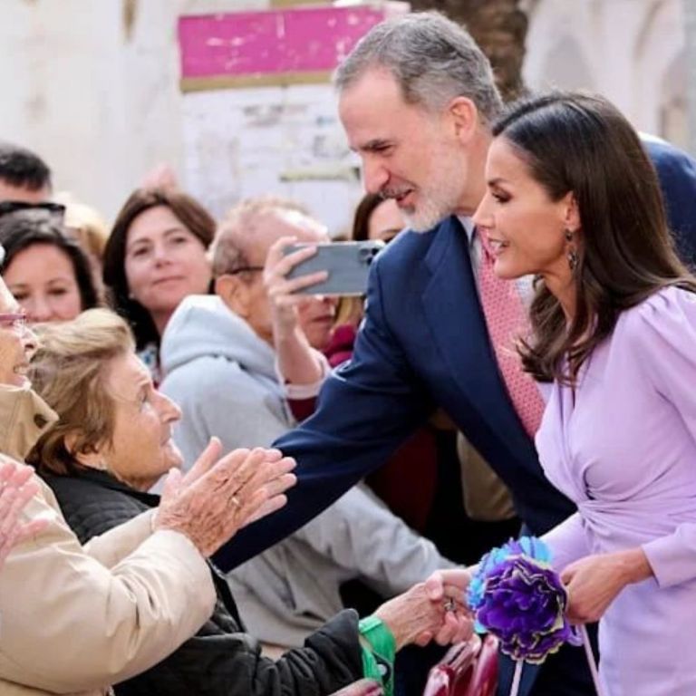 El rey Felipe y doña Letizia 