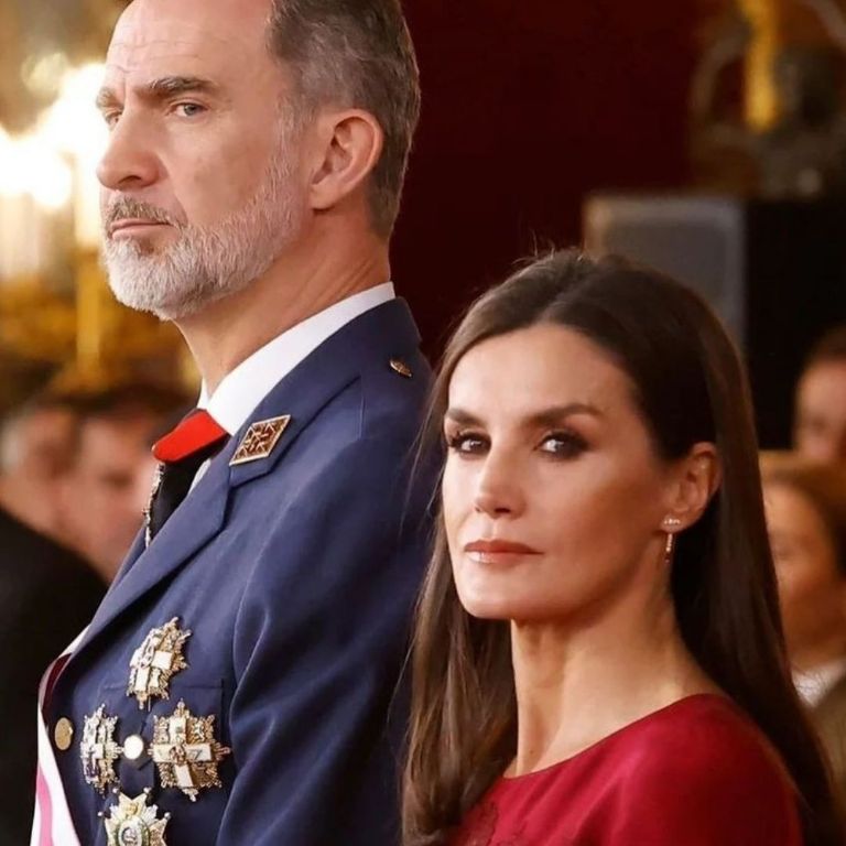 El rey Felipe y doña Letizia