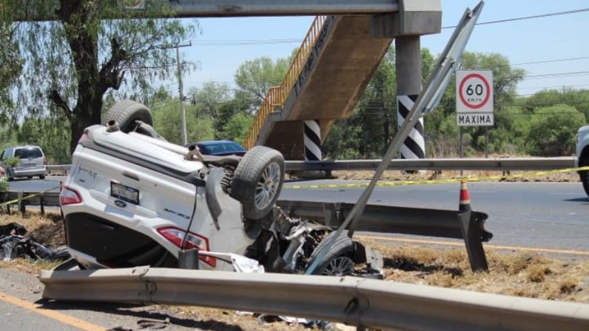 Identifican al que perdió la vida tras una volcadura en Pabellón de Arteaga