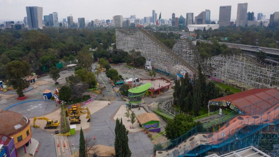 La Feria de Chapultepec comenzó a desmantelarse en julio de 2021 y en su lugar quedará el Parque Urbano Aztlán