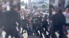 VIDEOS | Manifestantes y policías se enfrentan a golpes en Jalisco: pedían encontrar a Sandra Analí