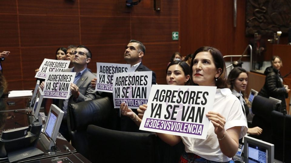 Yndira dijo que con esa ley 'se les acabó la fiesta' a los agresores.