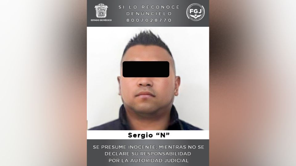 Sergio 'N' es el presunto responsable.