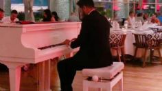 VIDEO | "¡Pura Doble P": pianista impresiona en restaurante de lujo con canción de Peso Pluma y comensales reaccionan