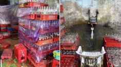 Descubren una fábrica clandestina de refrescos pirata en el corazón de Iztapalapa