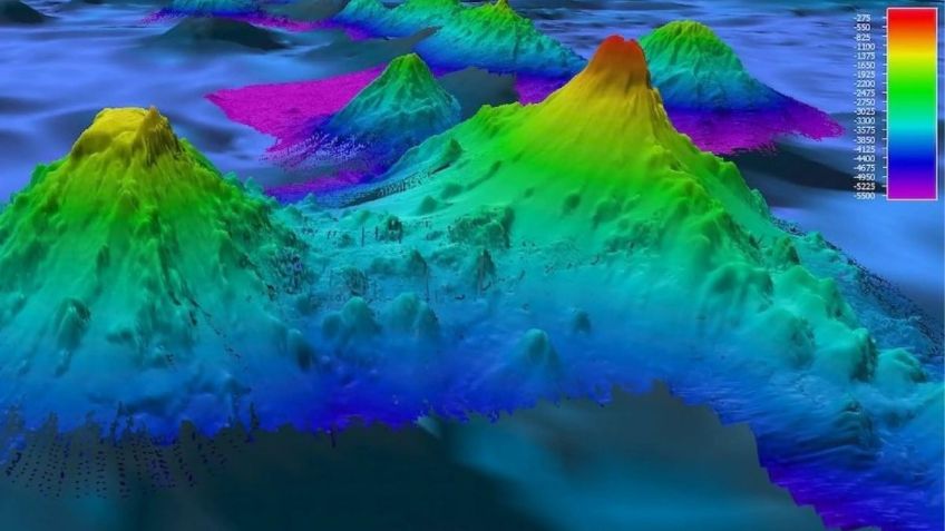 El sorprendente mundo marino: descubren más de 19 mil volcanes sumergidos