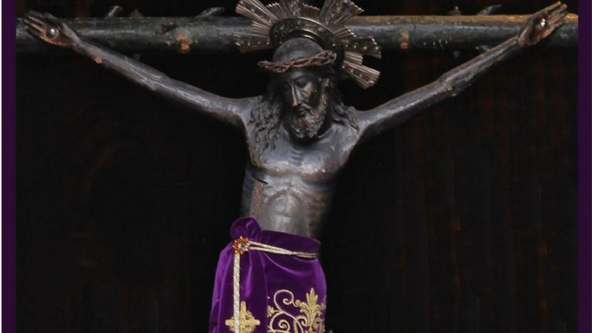 ¡Era mugre acumulada! El icónico "Cristo Negro" de Barcelona fue restaurado y los creyentes se llevan sorpresa