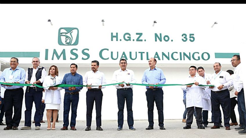 Zoé Robledo y Sergio Salomón inauguran Hospital General de Zona No. 35 en Cuautlancingo construido, en 9 meses